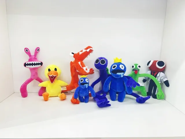 Rainbow friends blue 🌈  Desenhos fofos e faceis, Brinquedos e