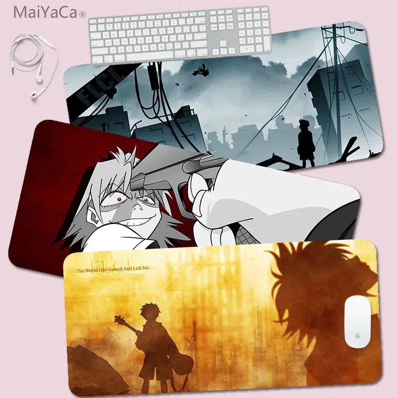 

Anime Flcl Mousepad Rubber XXL Table Mat Student Mousepad Gamer Computer Keyboard Pad Games Pad for PC Computer Table