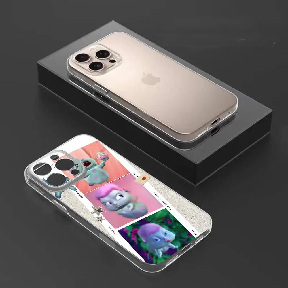 B-Bibble D-Doll Cute Phone Case For iPhone17,16,15,14,13,12,11 Plus,Pro Max Soft Transparent Cover 4