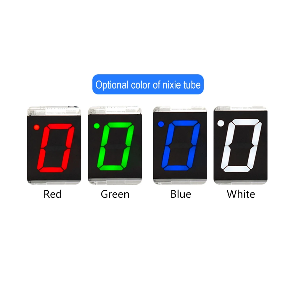 Electronic DIY Kit LED Clock Microcontroller Digital Clock Temperature Thermometer