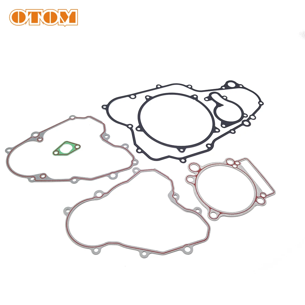 OTOM Motorcycle Complete Gasket Kit NC250 Engine Parts Full Machine Pad Full Gaskets Seal Set for ZONGSHEN NC250CC RX3 KAYO Moto rubber gasket,aluminum gasket kits