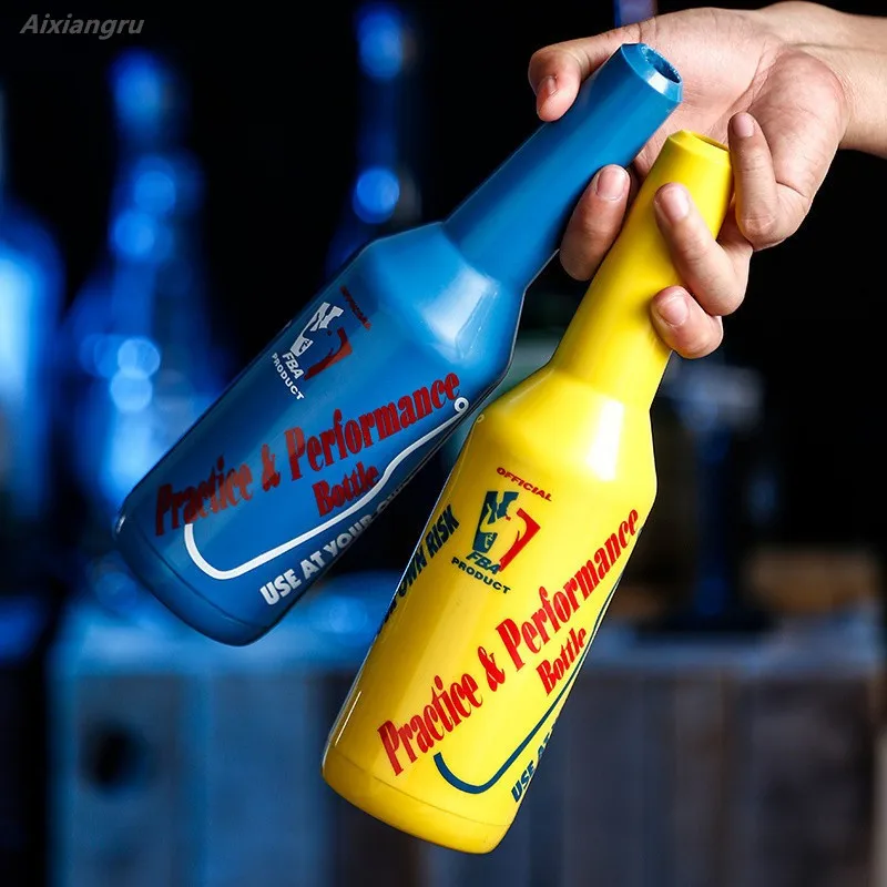 Color Fancy Bartending Practice Bottle, Bottle Toss, Bartenders Bartending Show, Bar Props, Ktv Magic Show Tools, Ornaments New