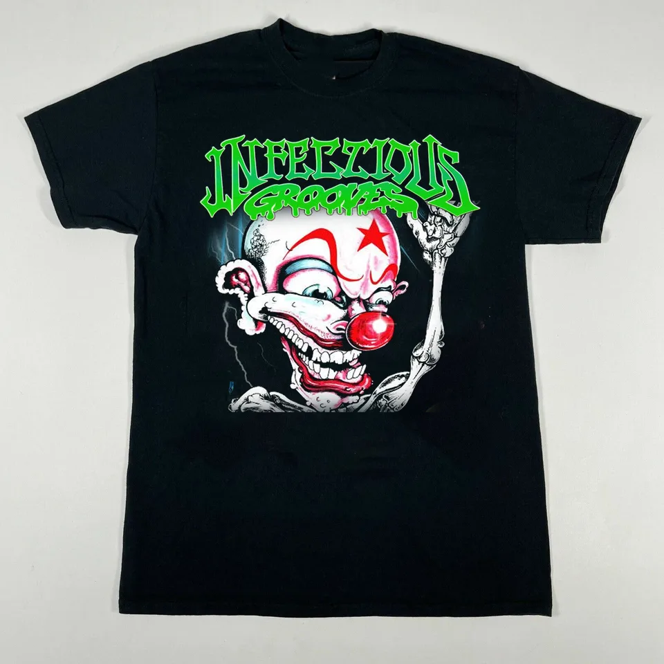 New Infectious Grooves Gift For Fan Cotton Black All Size Unisex T-Shirt  GC667 - AliExpress, image size:960x960