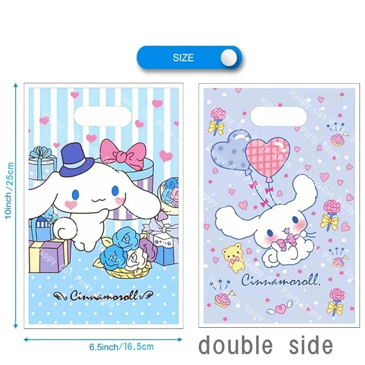 Bolsas de regalo de Hello Kitty, decoración de cumpleaños, bolsa de caramelos con asa Kawaii, caja de regalo, bolsa de embalaje, regalos para baby shower para niñas, suministros para fiestas