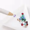 DIY Nail Art Rhinestones Jewelry Gems Picking Crystal Dotting Tool Wax Pencil Wood Pen Picker Rhinestones Nail Art Decoration 4
