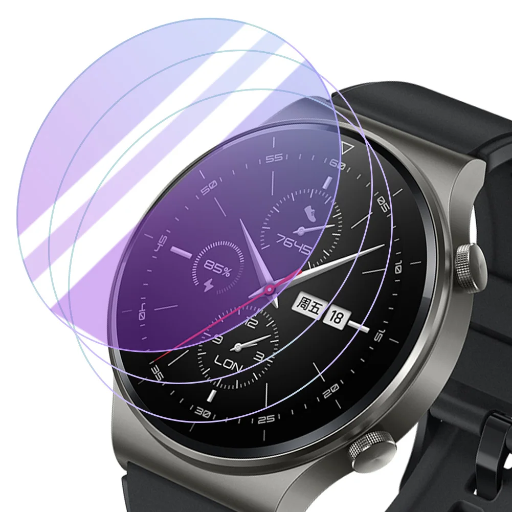 Smart Watch Tempered Glass Screen Protector For Watch HD Clear Film ...
