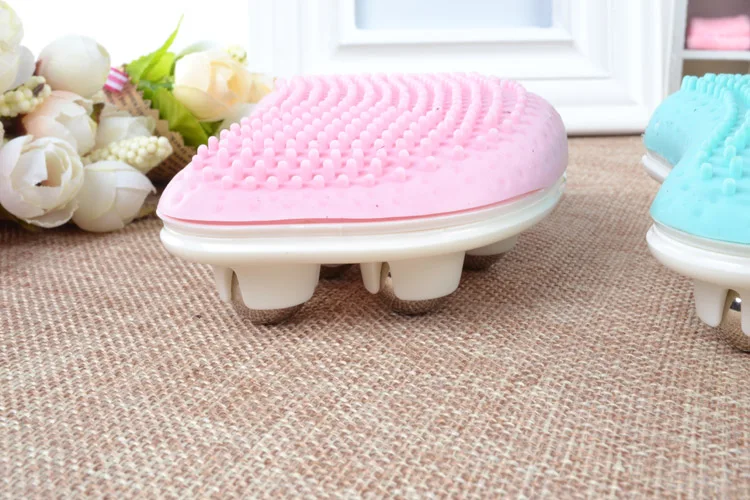 HANRIVER Seven stars bead mini massager thin body ball double-sided meridian massage brush steel ball massagers hot selling