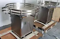 Automatic Round Rotating Plastic Glass Bottle Feeding Accumulation Collecting Machine Packaging Turn Table Send By Sea To Port 2