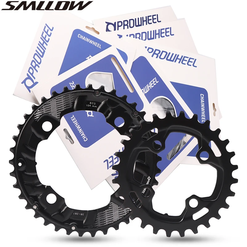 PROWHEEL-Mountain-Bike-Chainring-26T-28T-36T-38T-22T-24T-Crowns-64BCD ...