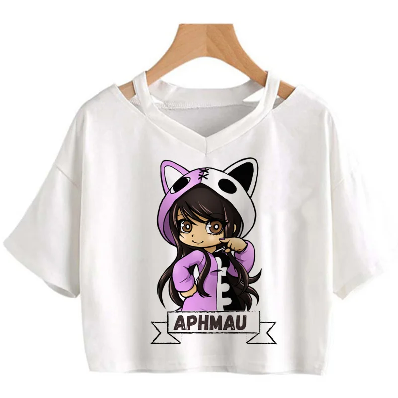 

aphmau t shirt female couple clothes couple print Korea y2k clothes t-shirt clothes ulzzang graphic tees women