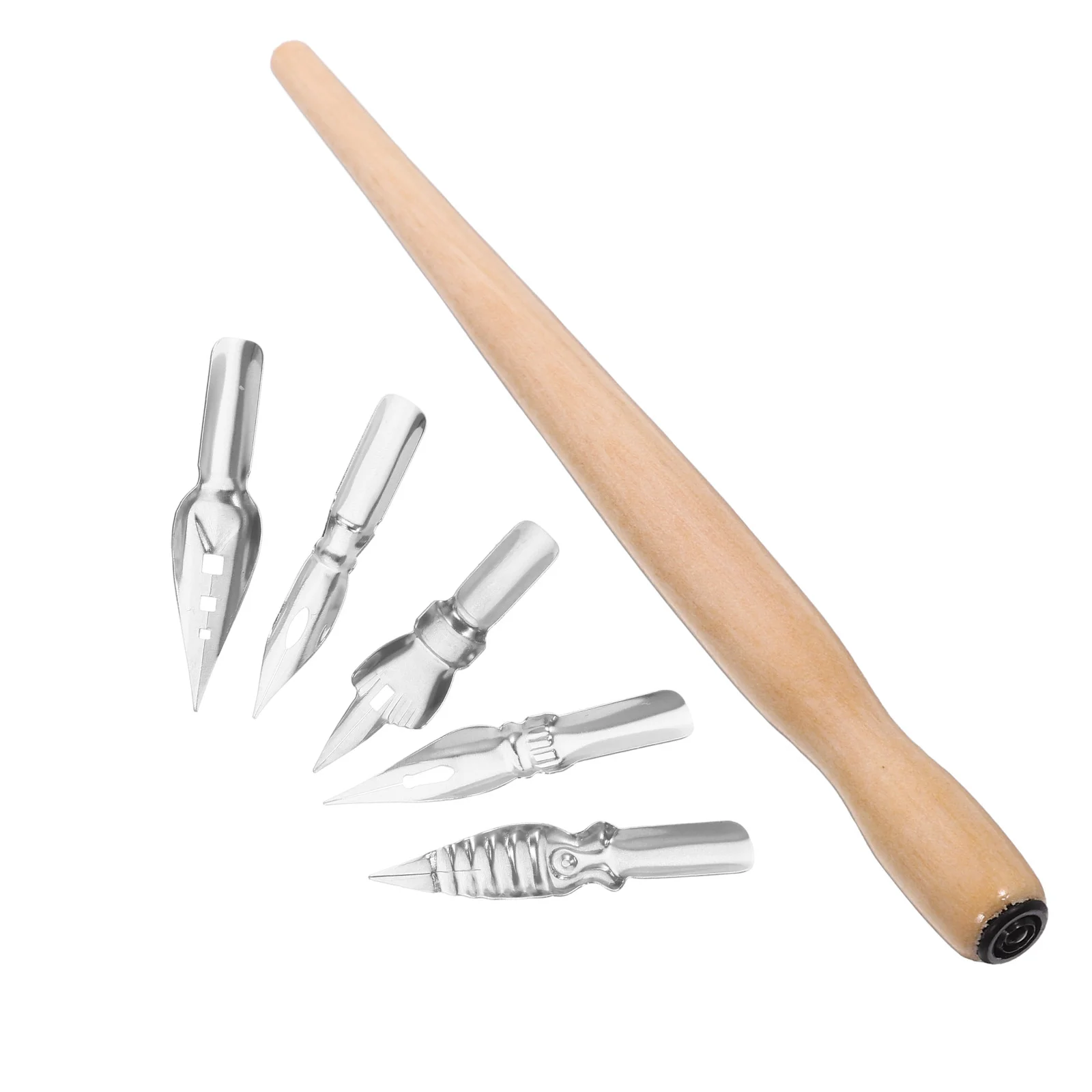 

Комиксная ручка Dip Pen для практики каллиграфии манга Удобная винтажная Картина Дерево Ретро Декор