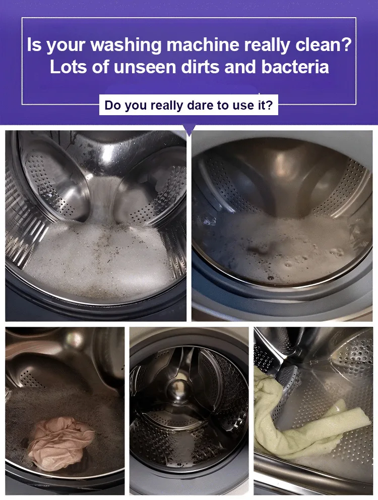 Description Picture 2 of itemWashing Machine Oxygen Explosion Powder Washer Tank Deep Cleaner Granules Stain Removal Strong Descaling Purification Cleaning