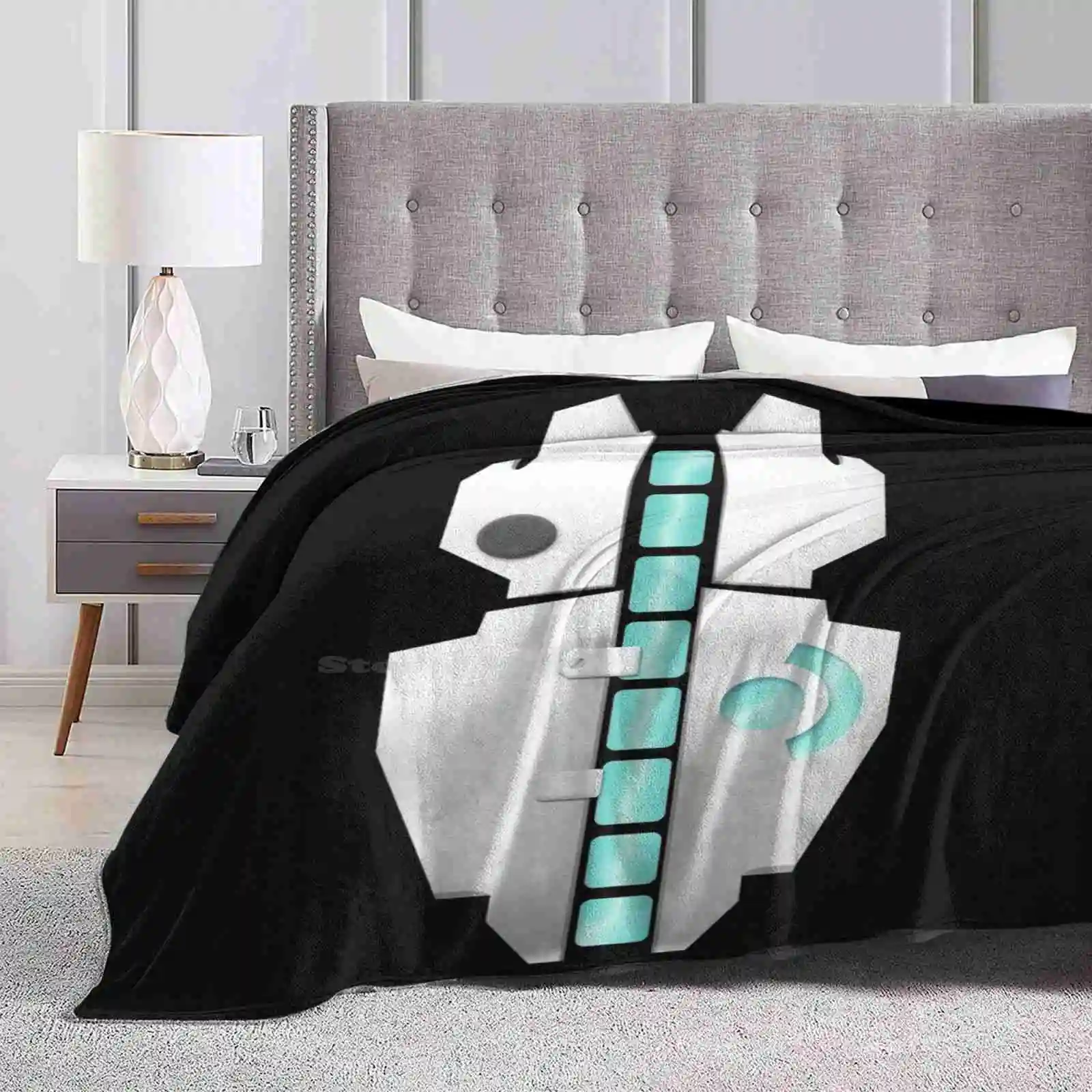 Dead Space Life Suport Design Creativo Confortevole Coperta Di Flanella Calda Armatura Arnes Dead Space Espacio Life Suport Necromorfos