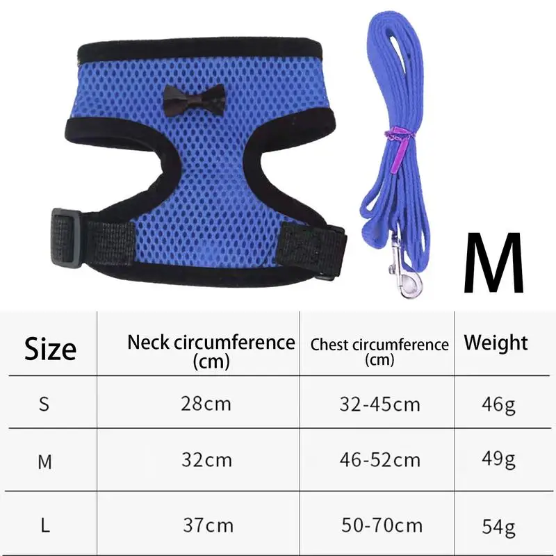 Chicken Harness With Rope Breathable Harness Adjustable Traction Rope Comfortable Hen Vest Pet Supplies 3.6Ft Training For