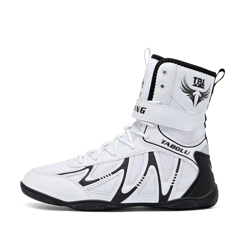 Boxing Shoes Fighting Training Professional Breathable Fighting Boxing Wrestling Squats Competition Sneakers Wrestling Shoes Man