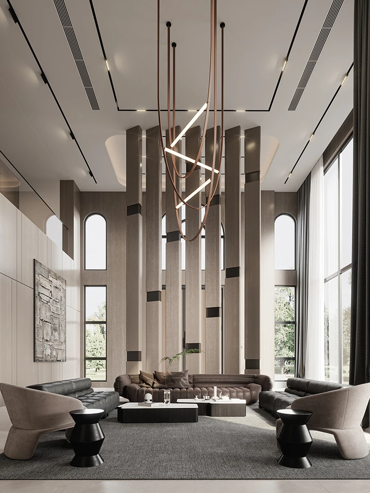 High-end Furniture Customisation Whole House Furniture Customized Custom Size Fabric Colour Match Scheme Design Villa