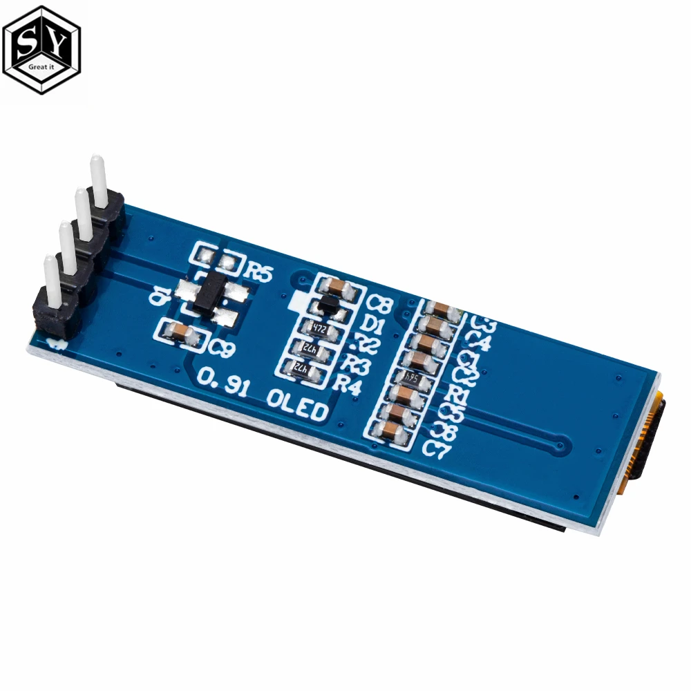 Display Module LCD Display Module OLED Display Module LED Display 1PCS 0.91 inch OLED module 0.91" white blue OLED 128X32 LCD LED Display module 0.91" IIC Communicate