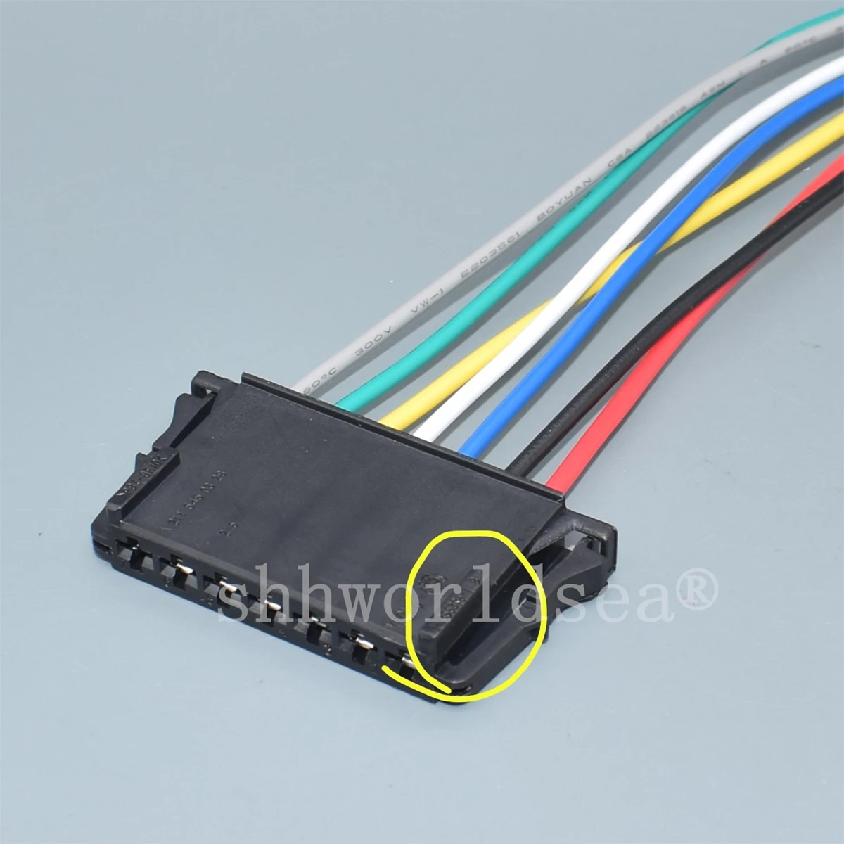 Connecteur Feu Arrière 6 Broches Pour Mercedes Classe A, Classe C, Sprinter - Référence A0375453528 - 9