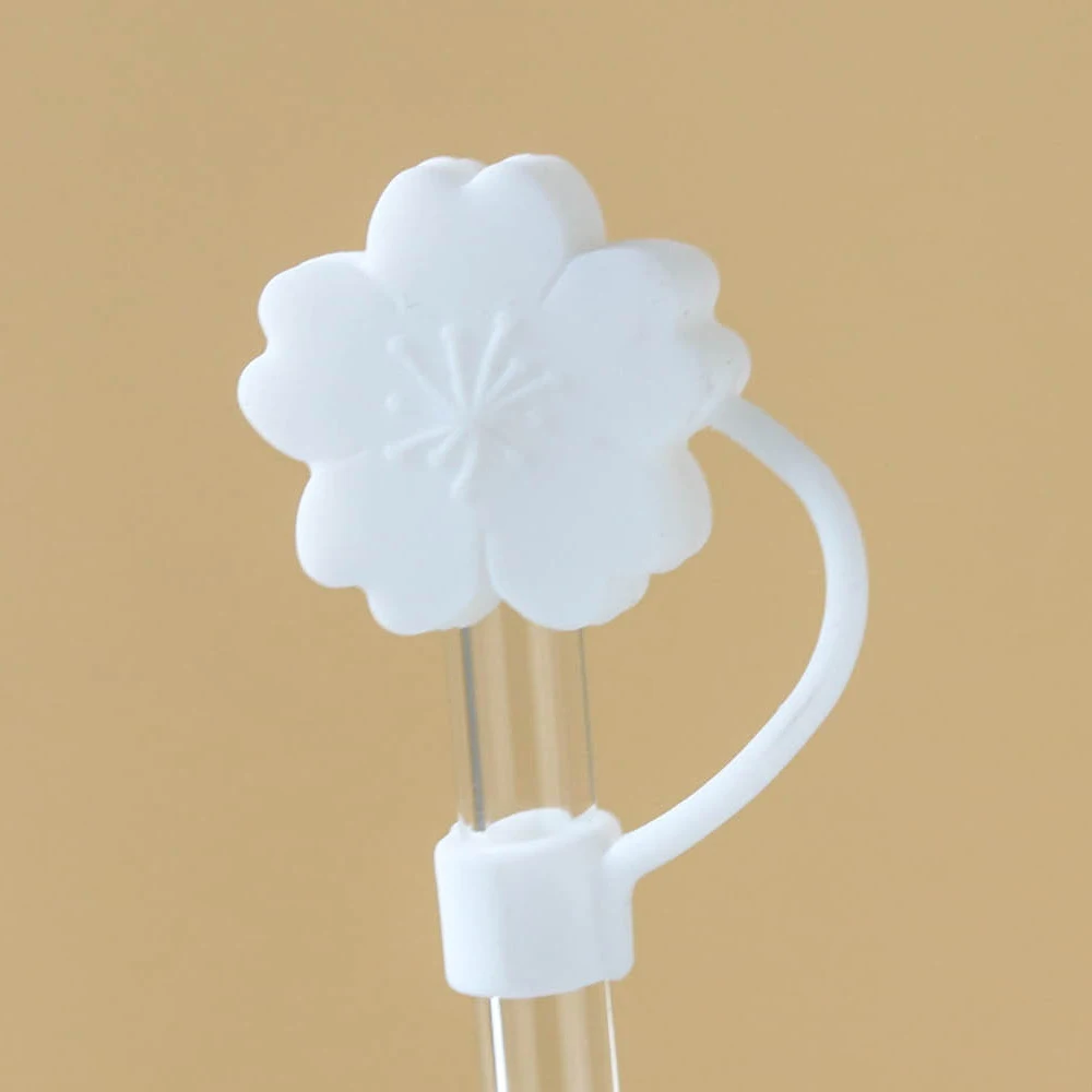 New Silicone Straw Plug For 6-8mm Drinking Dust Cartoon Plugs Tips Cover Kitchen Glass Cup Drinkware Tools Promotional Items