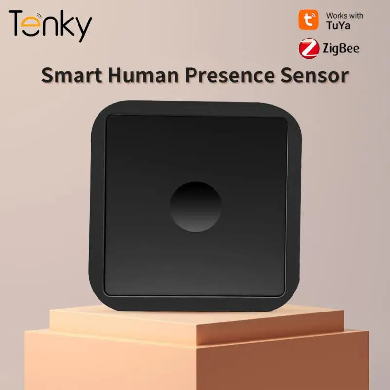 

Tenky Tuya ZigBee Smart Human Presence Sensor Need Used With The Gateway Micro-motion Human Motion Detector Smart Home Security