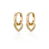 Boucles d'oreilles circulaires pour femmes, Vintage, Punk, rondes, baroques, en perles, en acier inoxydable, Clip d'oreille circulaire, bijoux cadeau Mujer