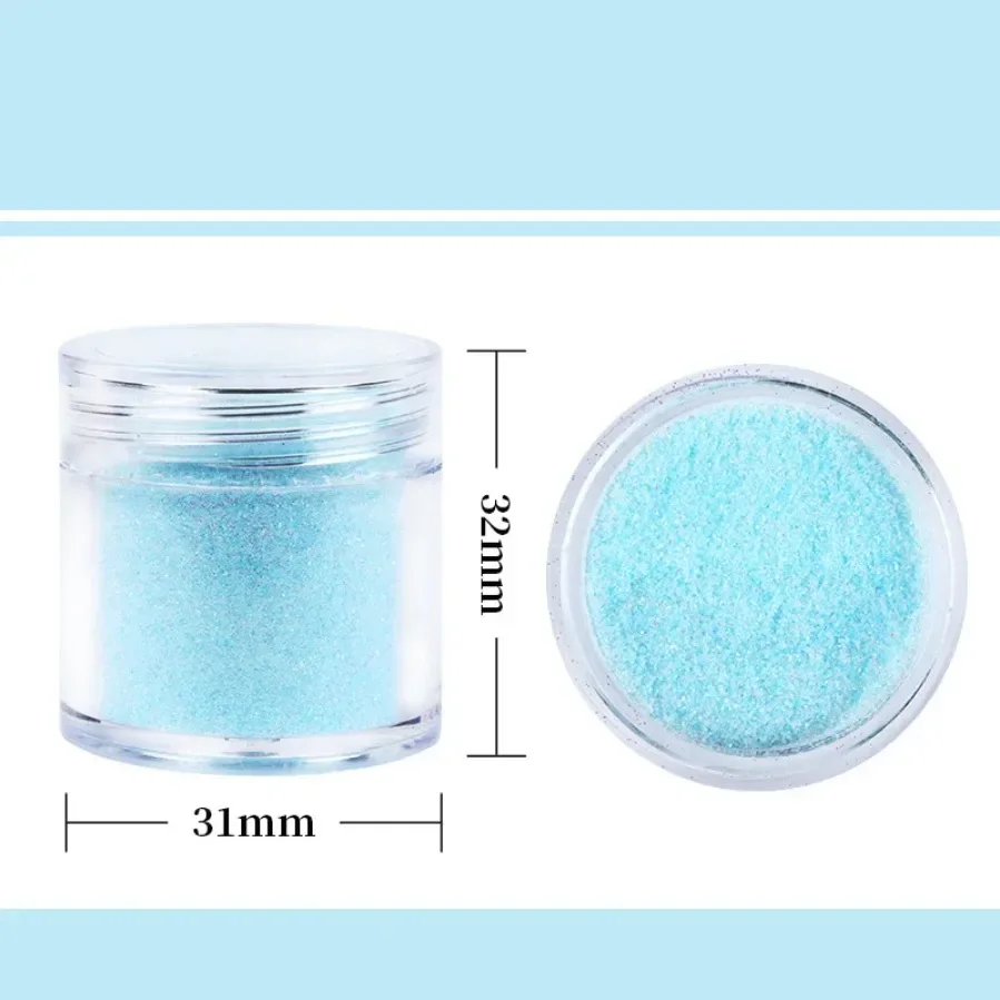 10ml/bottle Nails Art Glitter Candy Sugar Powder Acrylic Carving Powder 3D Sculpture Manicure PET Nail Carving