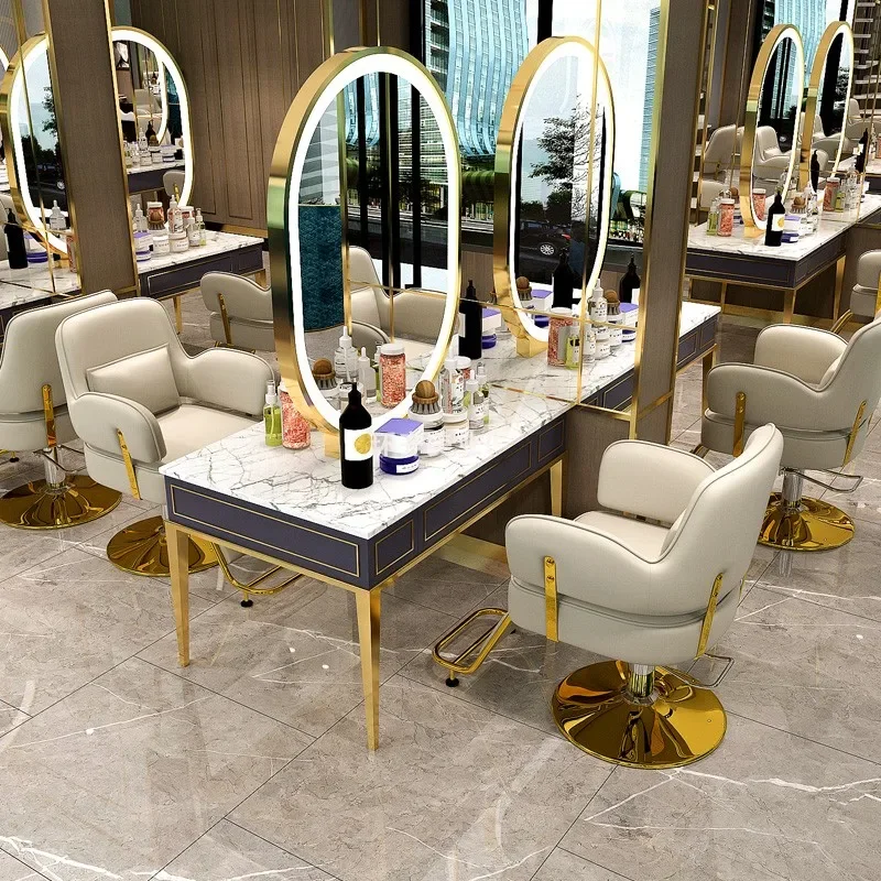 Tattoo Makeup Barber Chairs Pedicure Swivel Gamer Hair Salon Chair Manicure Salon Sillon Barbero Barbershop Furniture