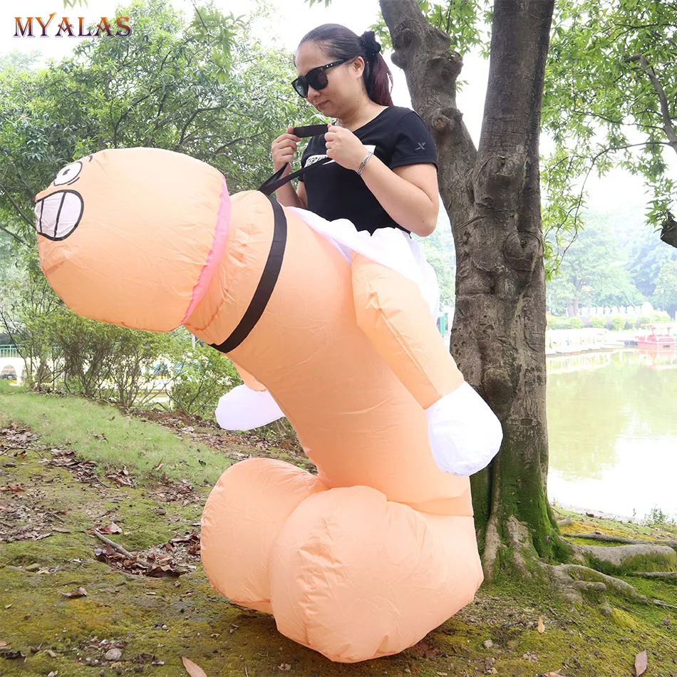 Costume Gonfiabile Costume Carnevale Pene Vestito Da Pene Top