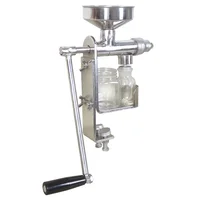 Stainless Steel Manual Oil Presser Machine Household Rapeseed Oil Pressing Machine Vegetable Sesame Oil Extracting Machine 2