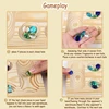 Mancala Board Game African Chess Strategy Puzzle Toy Children Educational Logical Thinking Folding Wooden Chess Party Table Game 3