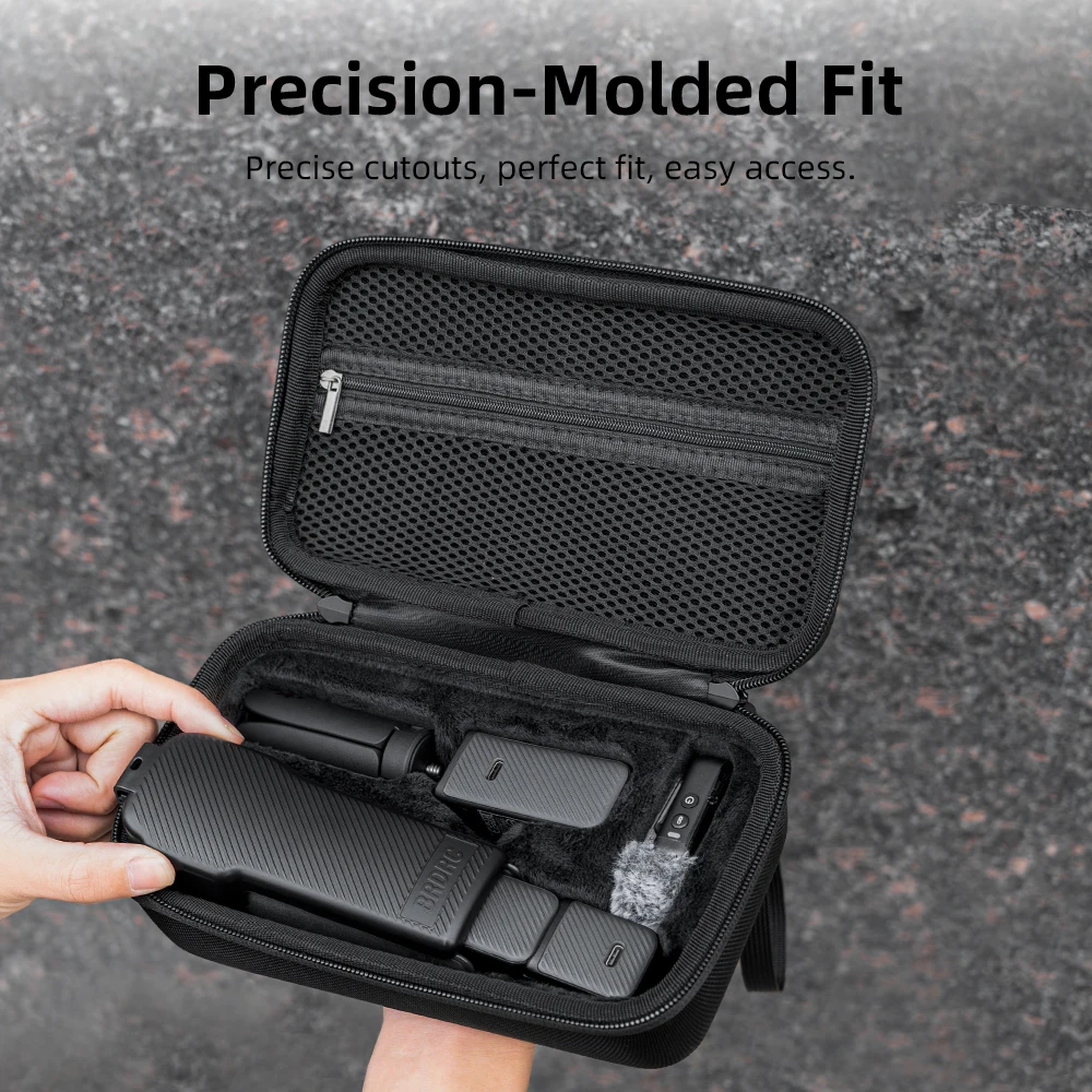 BRDRC Pocket 3 Carrying Case Handheld Gimbal Accessories Bag for DJI Osmo Pocket 3 Outdoors Travel Handbag Portable Storage Bag 2