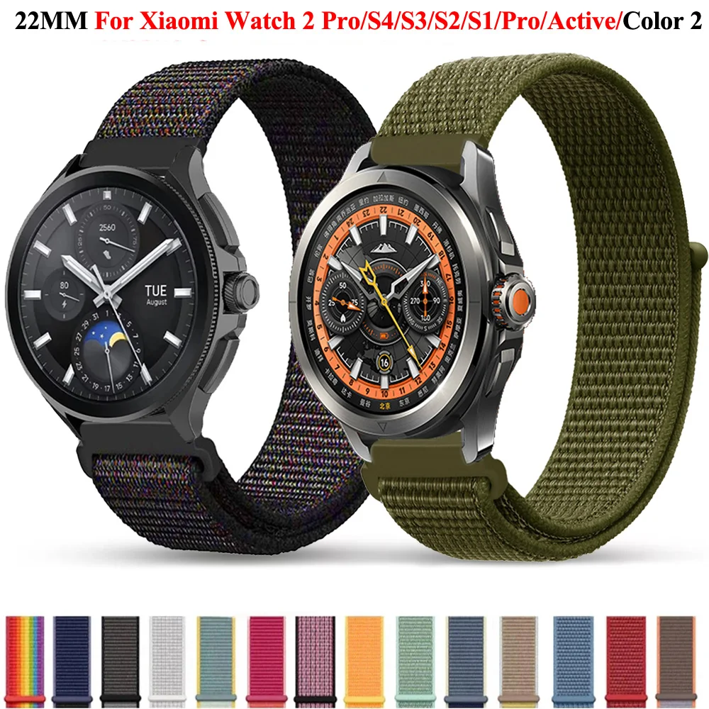 Nylon Quick Release Sport Wristband - 22mm