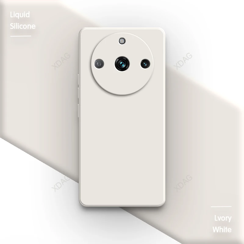 Soft Liquid Silicone Original Back Cover - Basic Phone Case, 6.7