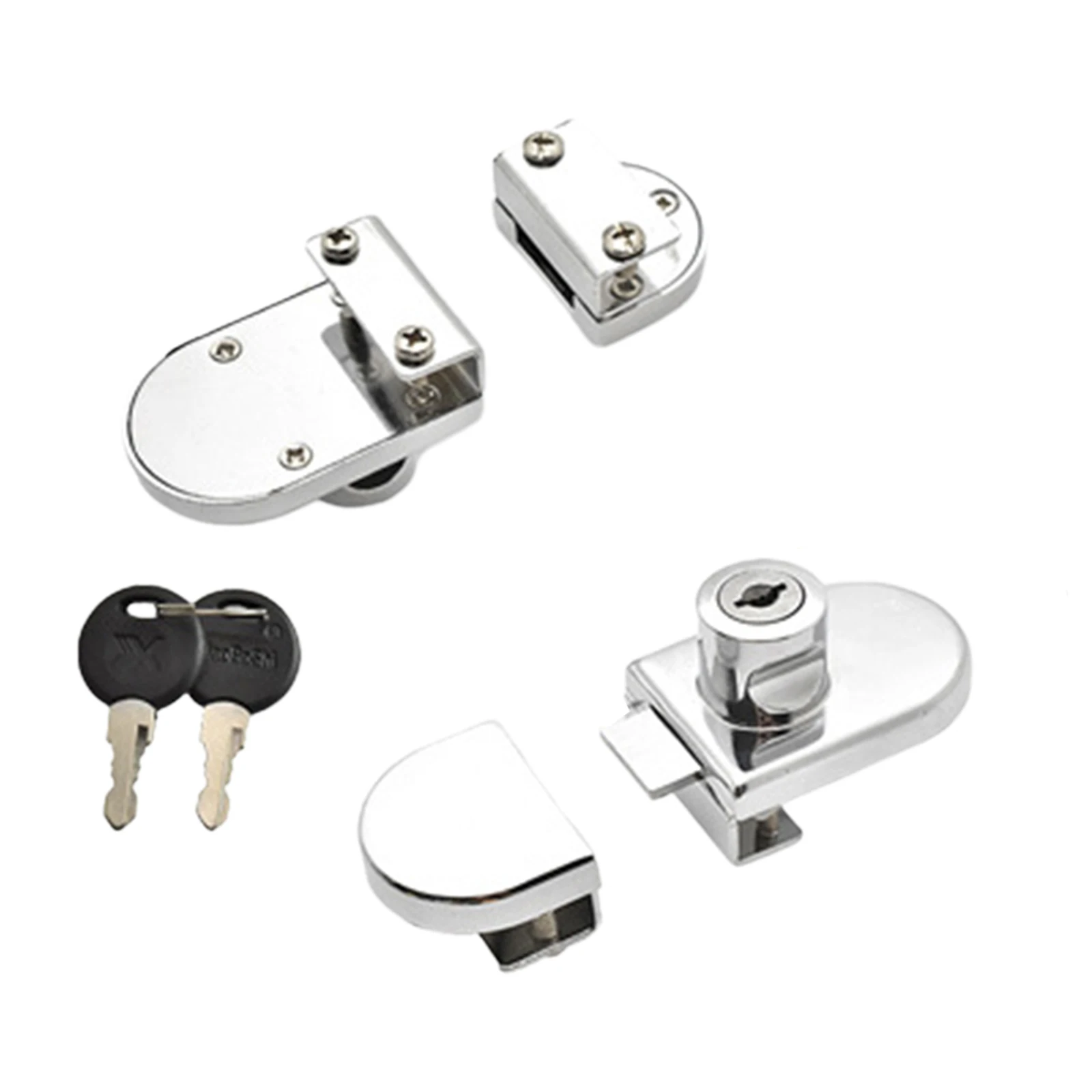 

Durable and Delicate Glass Door Lock for Retail Display Cabinets Quick and Simple Installation (115 characters)