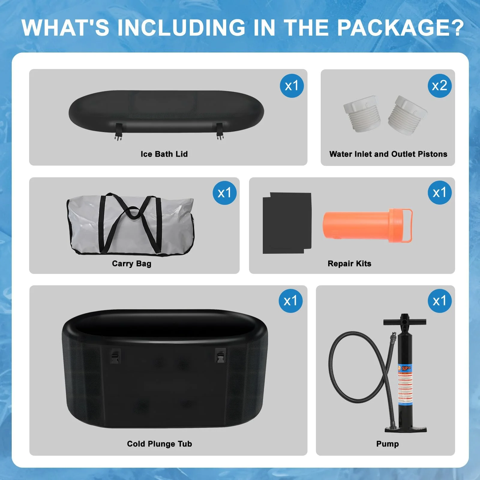 Portable Foldable Cold Plunge Tub 5