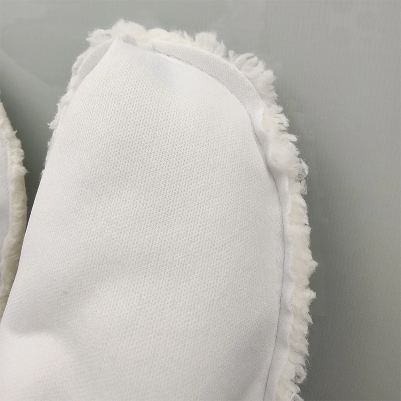 Wintes Keep Warm Short Plush Insole Lining Slippers Clogs DIY Accessories Faux Fur Women Men shoe insole lining