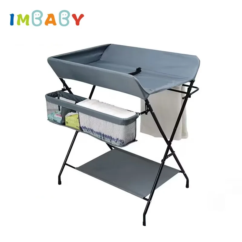 IMBABY Changing Table Portable Baby Changer Table Foldable Baby Diaper