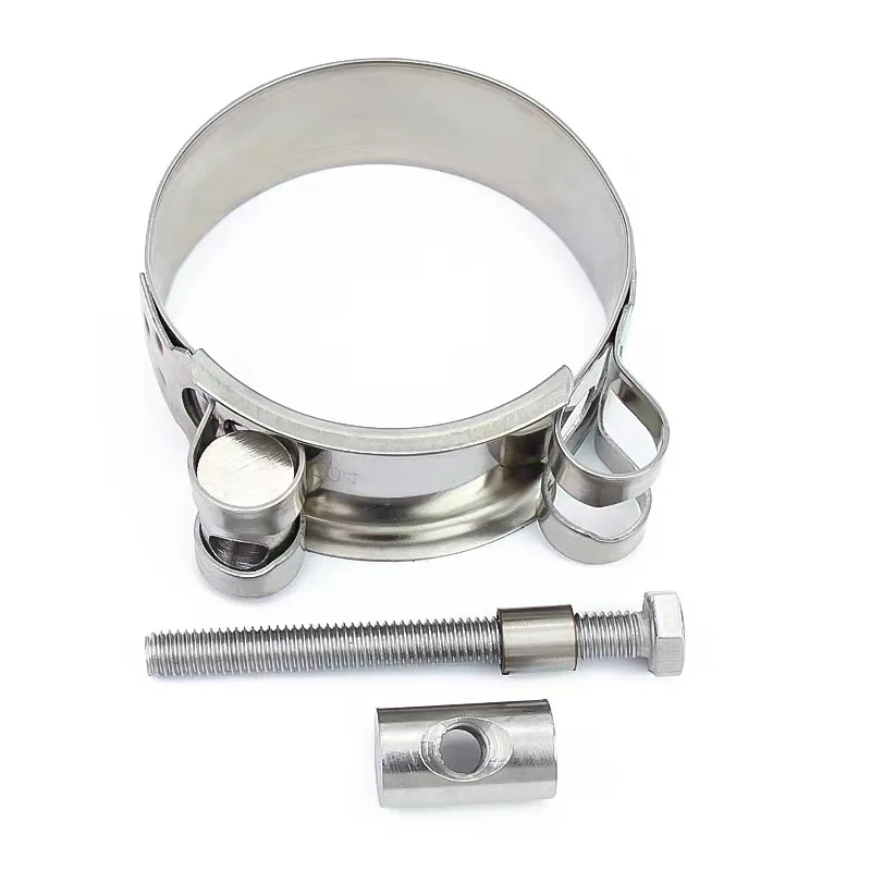 Pipe Clamps 1PCS 304 Stainless Steel Water Pipe Clamp
