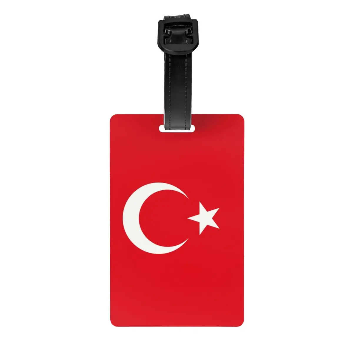 

Flag Of Turkey Luggage Tag for Suitcases Patriotism Privacy Cover Name ID Card