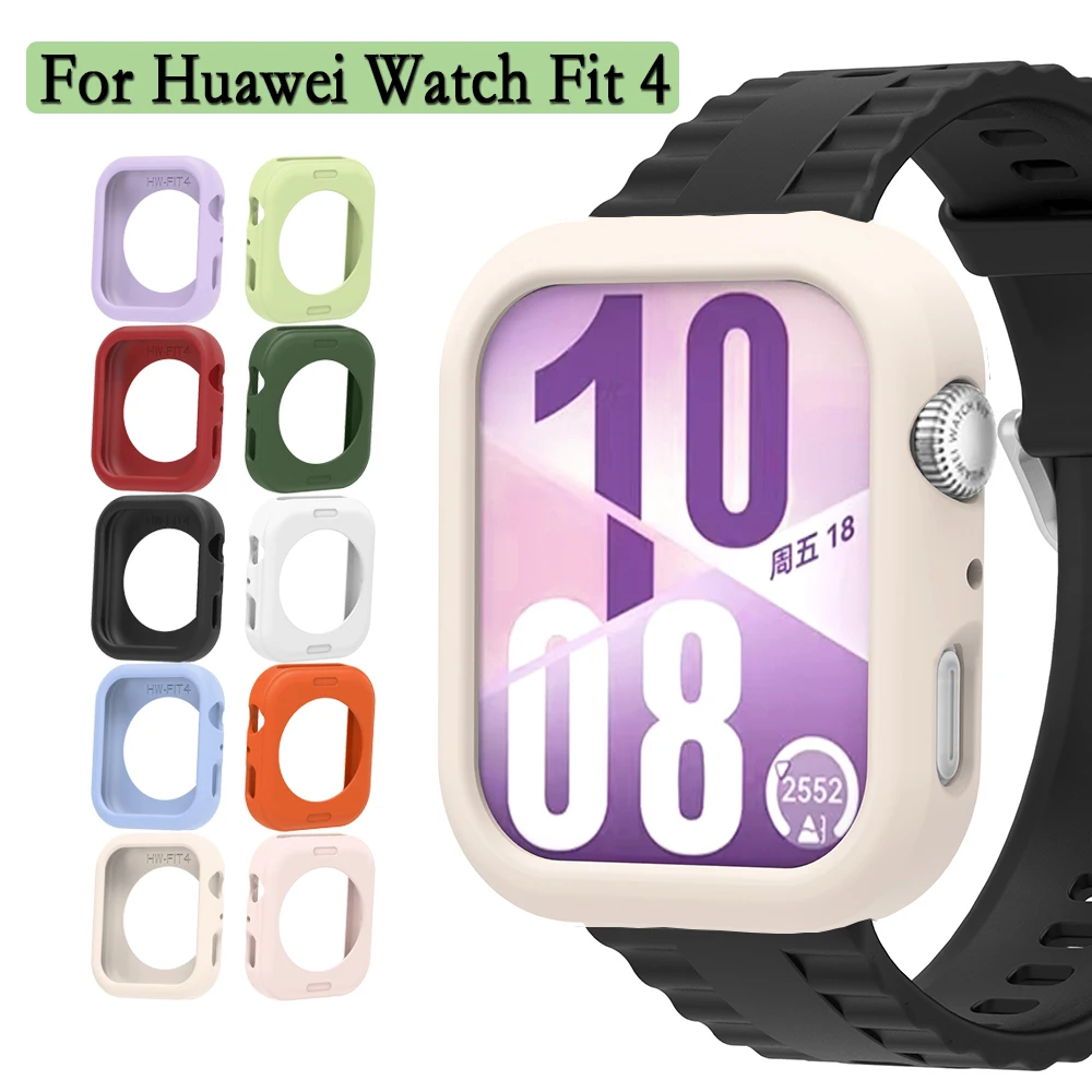 Soft Silicone Anti-Scratch Protective Watch Case - Colorful Decorative Shell