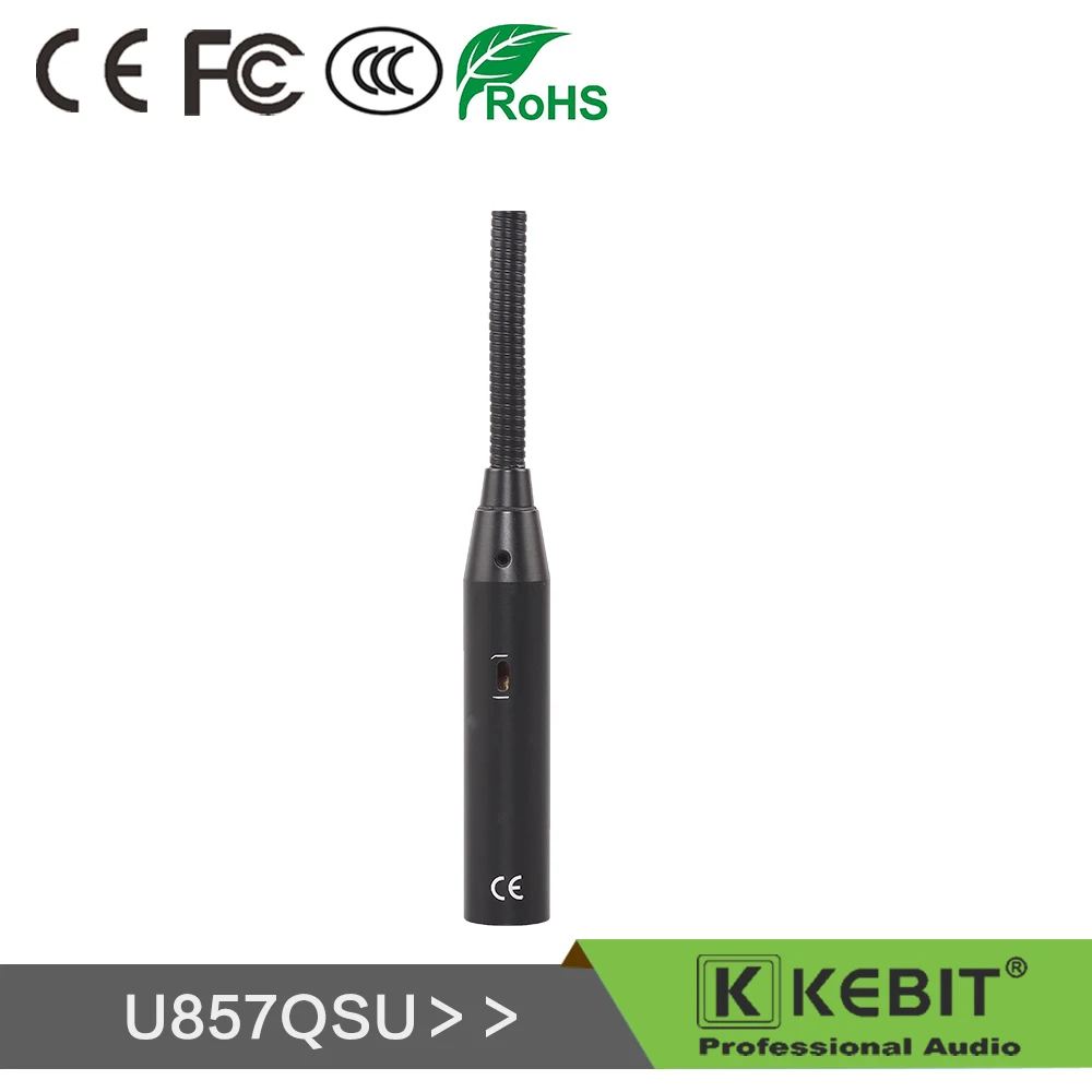 Hyper-directional gooseneck conference microphone U857QSU