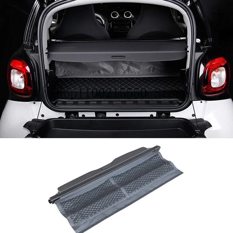 

Для Smart Fortwo 451 Forfour 453 2019 2018 2017 2016 2014 2013 багажник занавеска сумка для хранения