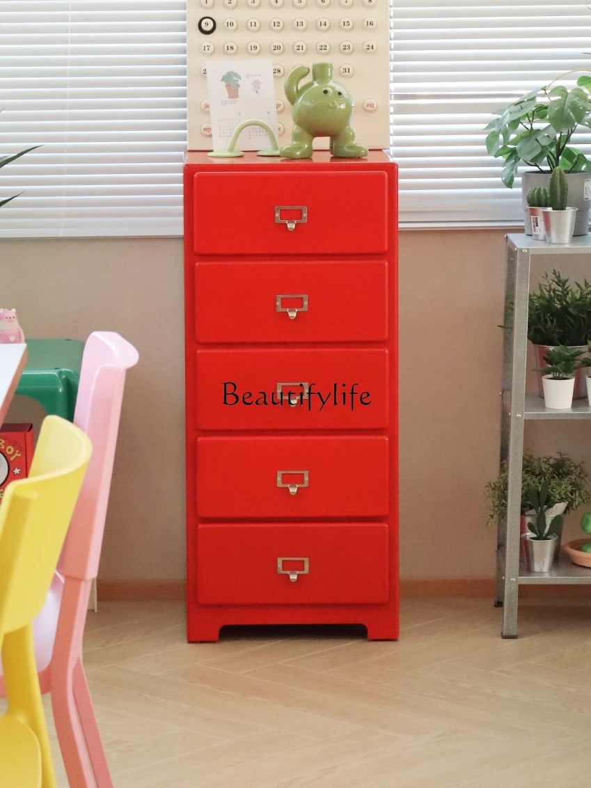 

Storage Chest of Drawers Simple Home Living Room Drawer Sideboard Cabinet