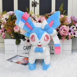 16-22cm Pokemon Peluche Kawaii Shiny Eevee Sylveon Vaporeon Espeon Umbreon Plush Toy Cute Anime Figure Stuffed Dolls