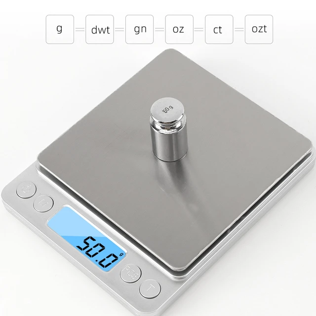 0.1g/0.01g Kitchen Scales Electronic Digital Weight Balance Precision Food  Postal Jewelry Steelyard Mini Pocket Scale Milligrams