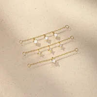 AIDE 925 argent Sterling 9 Types Zircon CZ chaîne pièces de rechange Rock Punk cerceau Piercing cerceaux goutte boucle d'oreille bijoux fins cadeau 1 pc 4