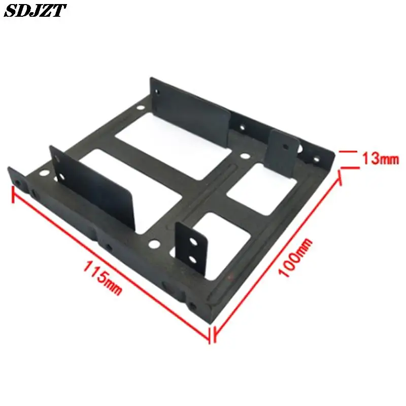 Hard disk bracket 2.5 To 3.5 hard drive dual desktop SSD mounting bracket internal adapter