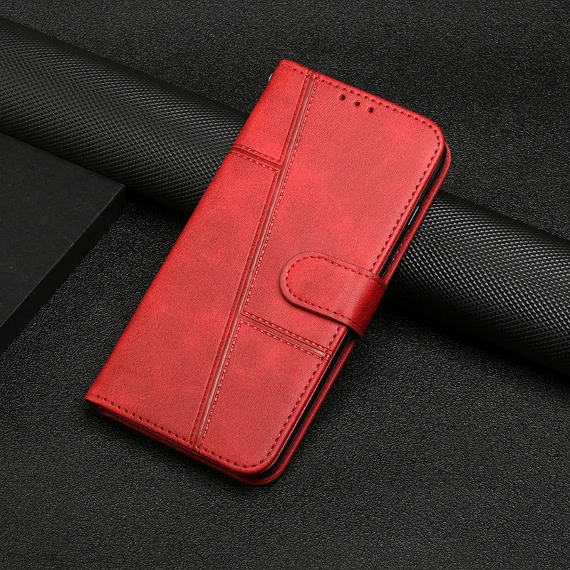 Leather Strap Wallet Phone Case Cover