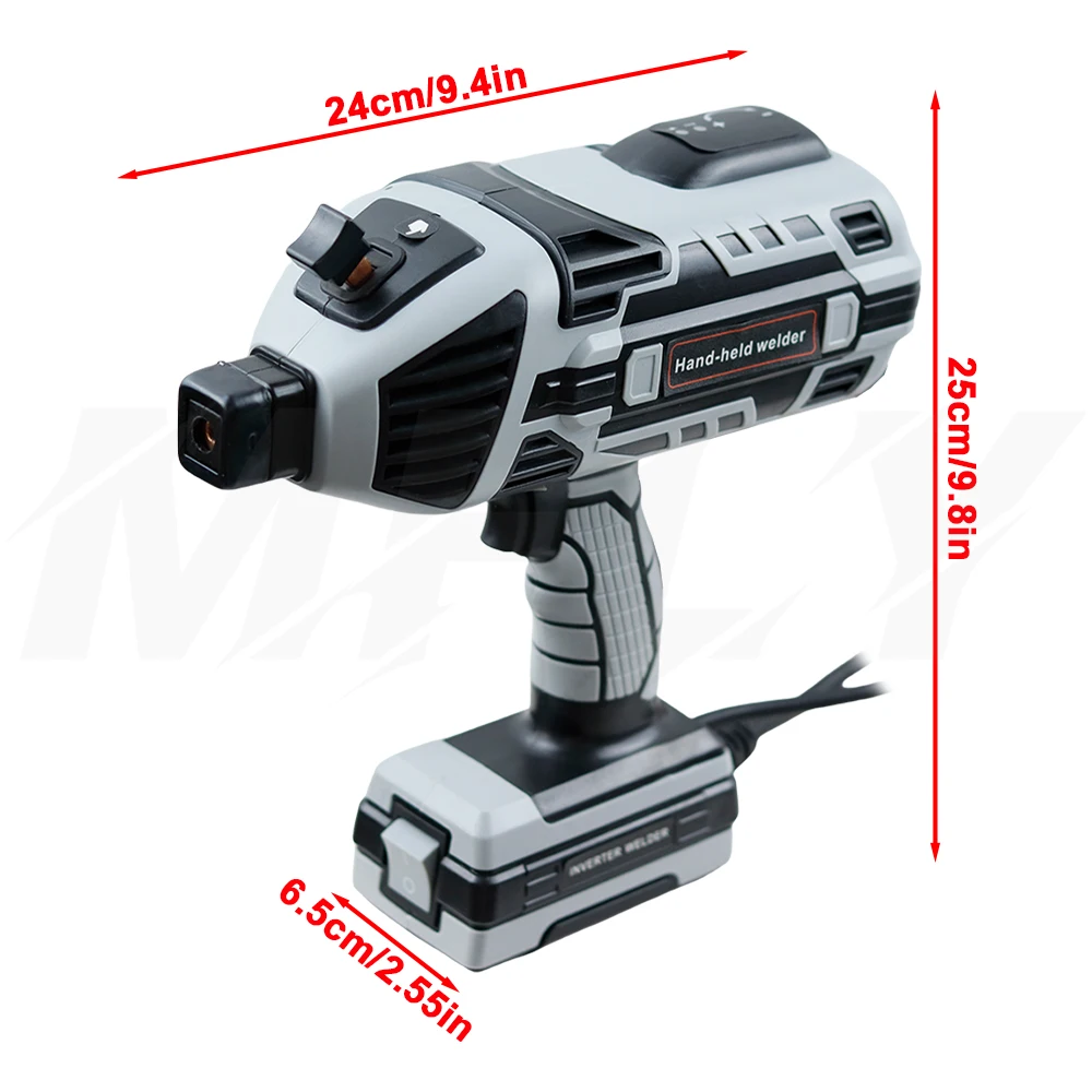220V/110V Handheld Arc Welder Portable Welding Machine 4600W Automatic Electric Welder Home Welding Tool