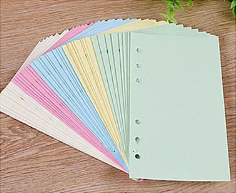 Colorful Gradient Binder Notebook Cover & Photo Sticker Album Diary Planner